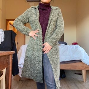 Vintage Hunter Green long coat